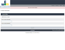 Tablet Screenshot of forums.ieem.org.mo